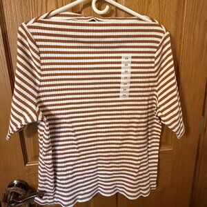 PLUS Women's Boatneck Top